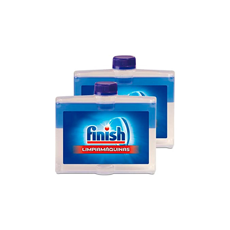 Finish Limpiamáquinas Limpieza Profunda Regular Duplo 2x250ml
