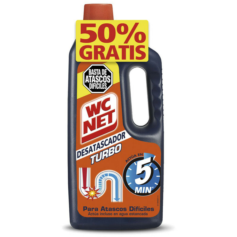 Promo Wc Net® Turbo Plugger 50% Gratuit 1l Réf. 6312560