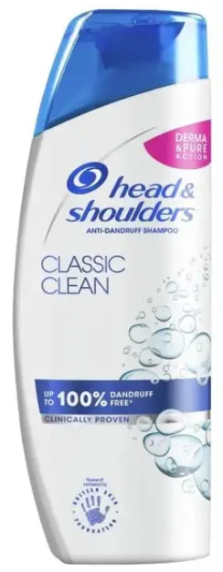 HS CHAMPÚ 250 ML. ANTICASPA CLASSIC CLEAN.