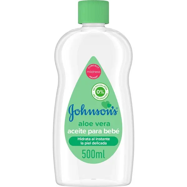 JOHNSON'S BABY ALOE VERA ACEITE 500 ML