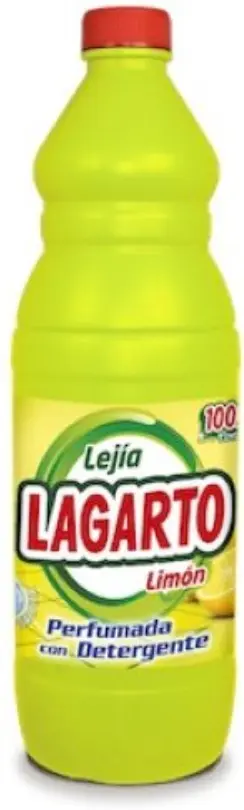 LAGARTO LEJ Y DETERGENTE LIMON 1,5 L.