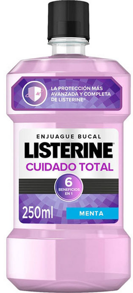 LISTERINE ENJUAGUE 250ML.TOTAL CARE