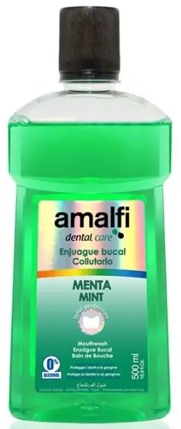 AMALFI ENJUAGUE BUCAL MENTA 500 ML