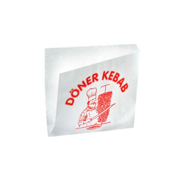 BOLSA DOBLE APERT. ANTIG. BL "KEBAB" 17x17cm(1000uds)
