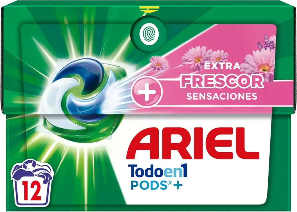 ARIEL DETERGENTE 3EN1 PODS (12 DOSIS) SENSACIONES