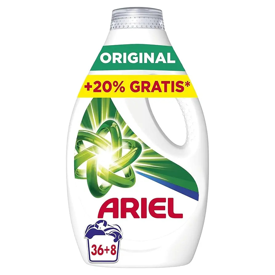 ARIEL ORIGINAL DETERGENTE LIQUIDO REGULAR (36 + 8 DOSIS)