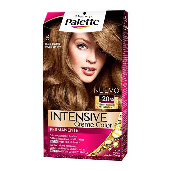 Palette Intensive Tinte #6-rubio Oscuro