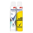 REXONA DESODORANTE SPRAY 200 ML INVISIBLE AQUA ADVANCE 72 HORAS DUPLO