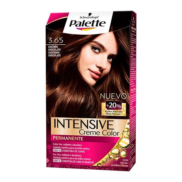 Permanent Dye Palette Schwarzkopf 1697494 Brown N 3,65