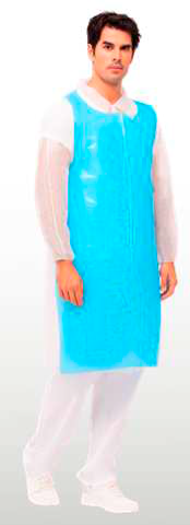 DELANTAL POLIETILENO 20 MIC. 1000 uds