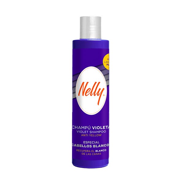 NELLY VIOLETA CHAMPU CABELLOS BLANCOS/MECHAS 250 ML.