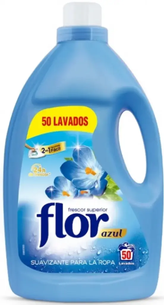 FLOR SUAVIZANTE DILUIDO AZUL (50 DOSIS)