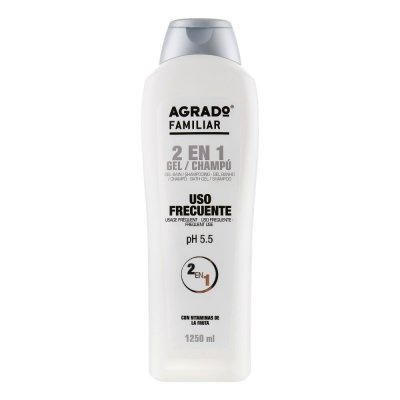 AGRADO GEL-CHAMPU 2EN1 FAMILIAR 1250
