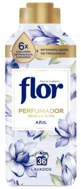 FLOR PERFUMADOR AZUL LIQUIDO (36 DOSIS)