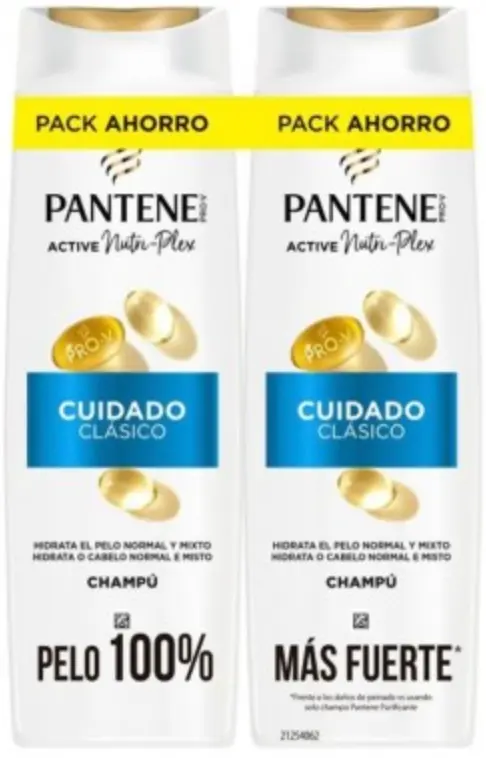 PANTENE CHAMPU 325 ML CLASICO DUPLO (*)