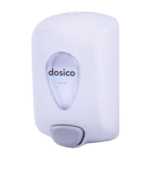 DOSIFICADOR DE JABÓN Y GEL HIDROALCOHÓLICO 700ML ABS BLANCO