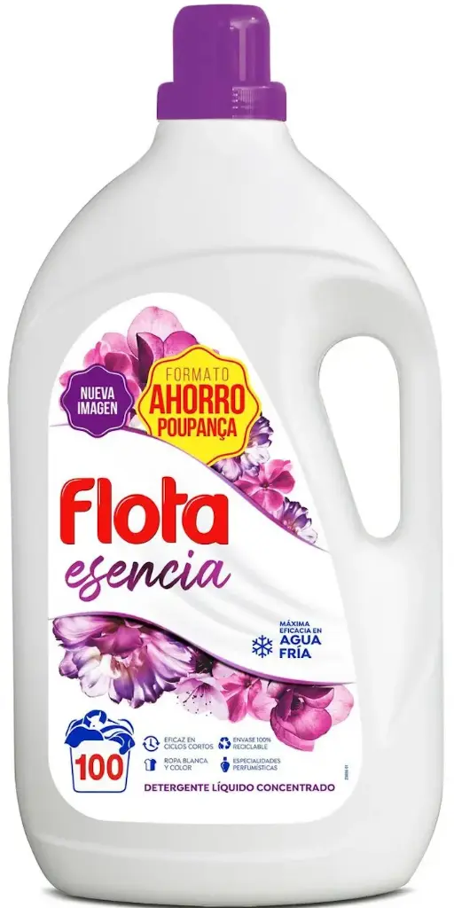 FLOTA DETERGENTE LIQUIDO GEL ACTIVE PLUS (100 DOSIS) ESENCIA 