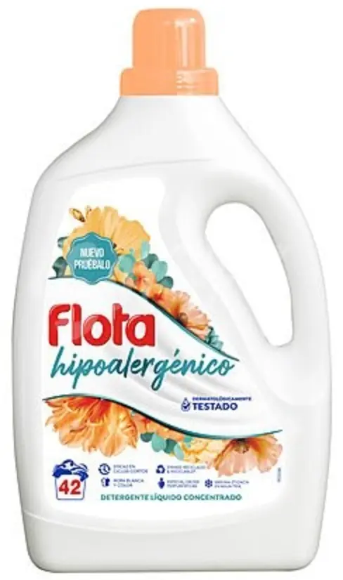 FLOTA DETERGENTE LIQUIDO 42+10LAV. HIPOALERGENICO 2.10 L