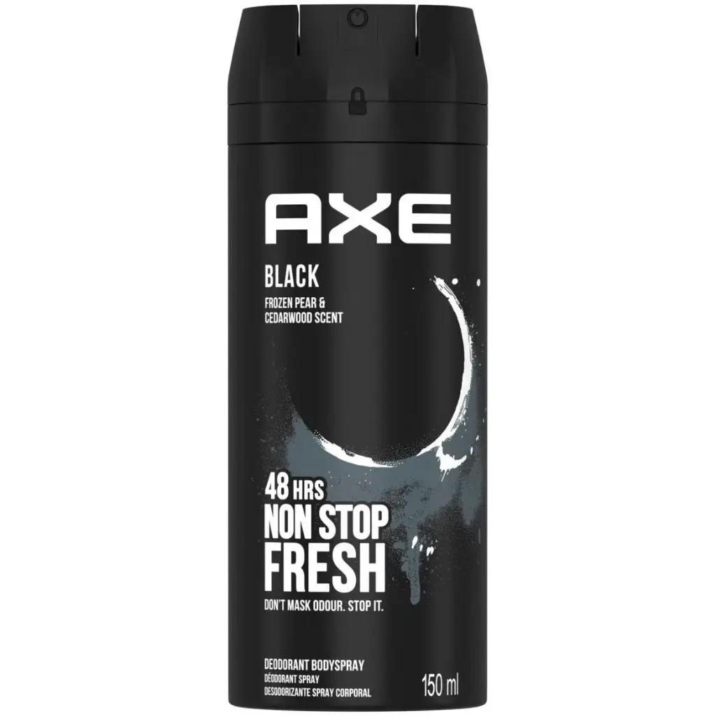 AXE DESOD 150ML BLACK 
