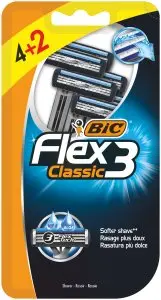 BIC MAQUINILLA DE AFEITAR DESECHABLE 3H FLEX3 (4+2)