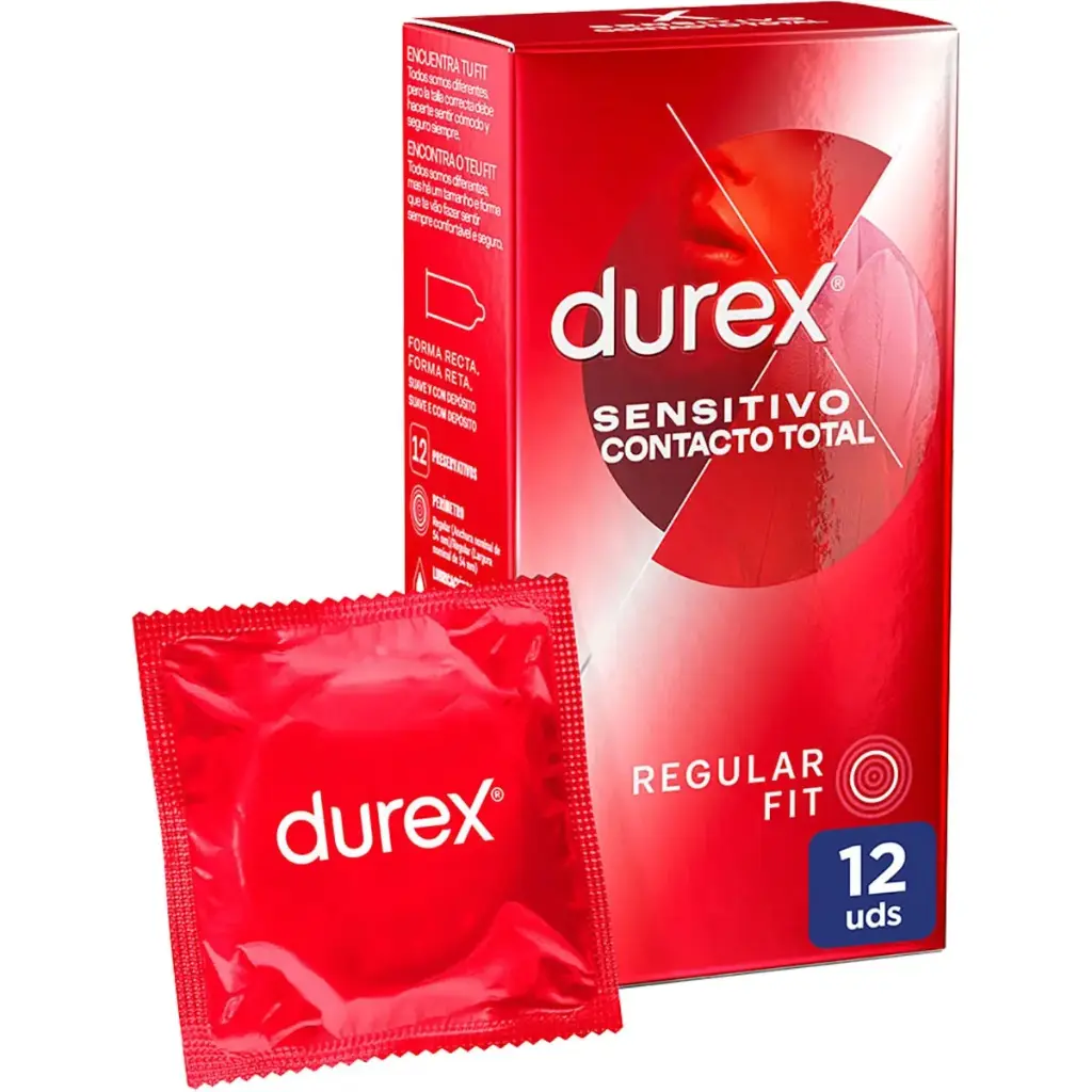 DUREX PRESERVATIVO CONTACTO TOTAL (12UDS.)