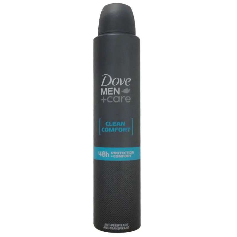 Dove desodorante spray 200 ml. Men clean comfort.