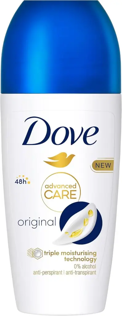 Dove Advanced Care Desodorante Roll-On Original Protección 48 horas antitranspirante 50ml