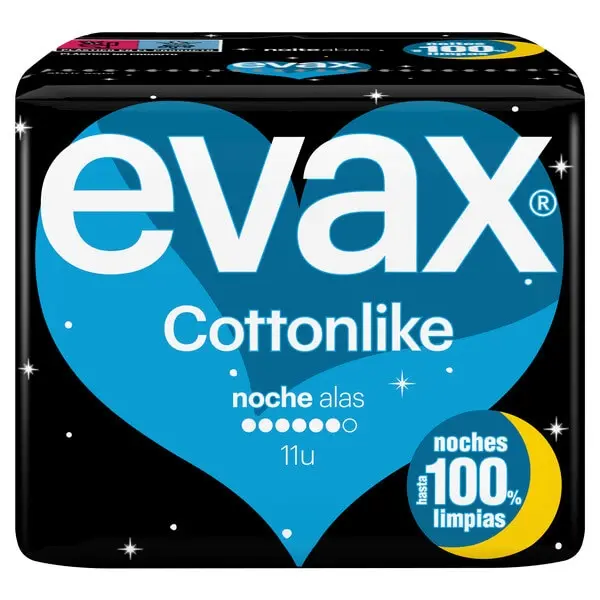 EVAX COTTONLIKE NOCHE ALAS (11 UDS.)