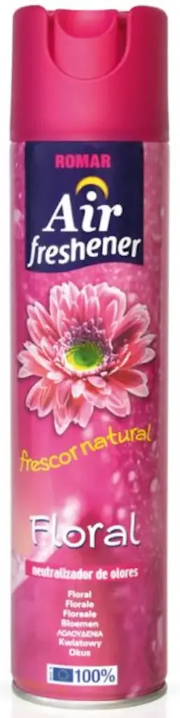 ROMAR AMBIENTADOR SPRAY FLORAL 405CC 