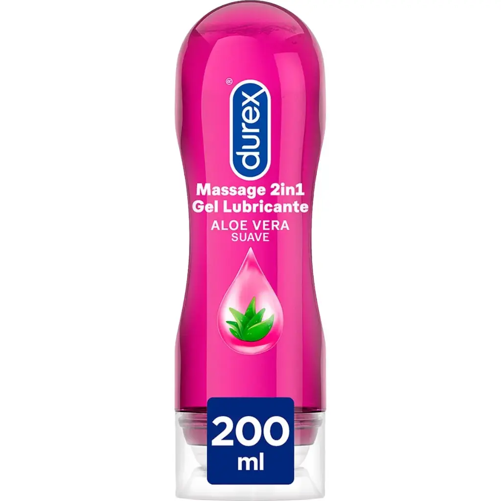DUREX LUBRICANTE GEL MASAJE PLAY ALOE VERA 200ML						