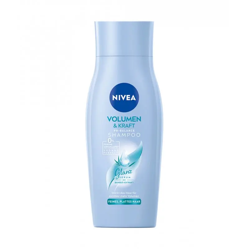 NIVEA VOLUME & STRENGTH pH BALANCE CHAMPU WITH BAMBOO EXTRACT 50ML -EX