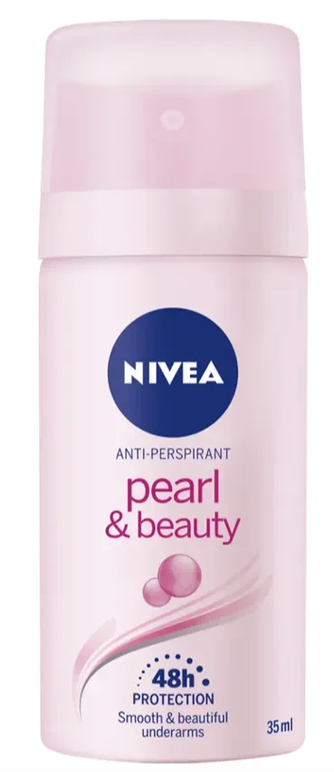 NIVEA PEARL & BEAUTY DESODORANTE ANTITRANSPIRANTE SPRAY 35ML -EX