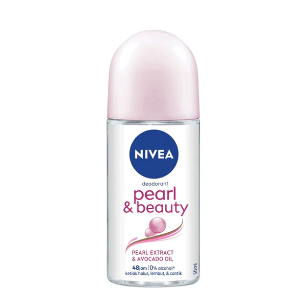 NIVEA DESOD ROLL-ON 50ML PEARL&BEAUTY WOMAN-EX
