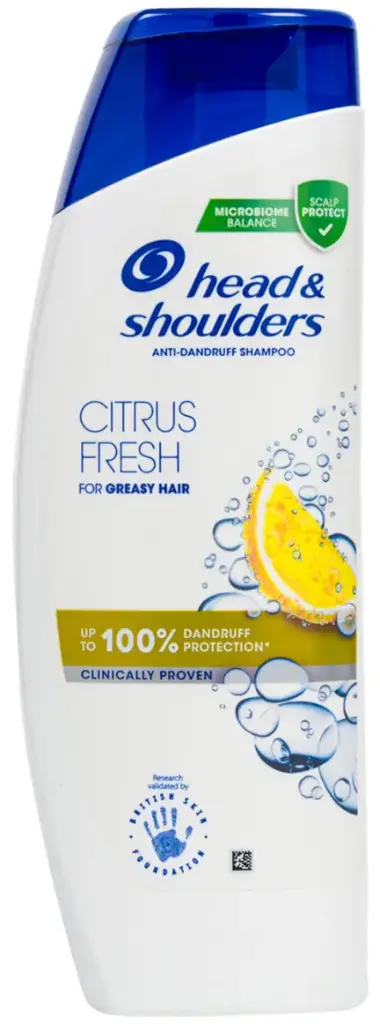 HS CHAMPÚ 400 ML ANTICASPA CITRUS FRESH 