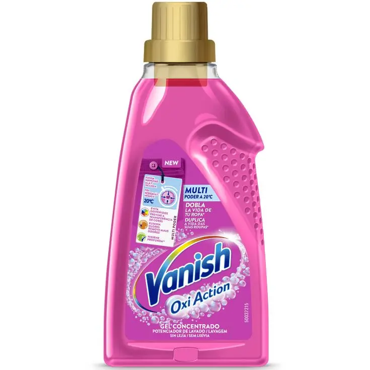 VANISH OXI ACTION GEL QUITAMANCHAS PINK 750 ML