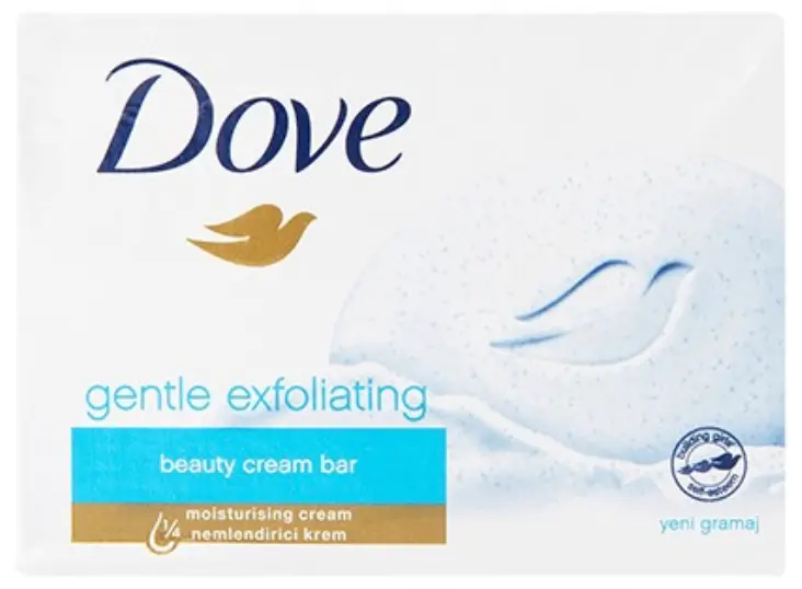 DOVE JABON PASTILLA 90G. EXFOLIATING