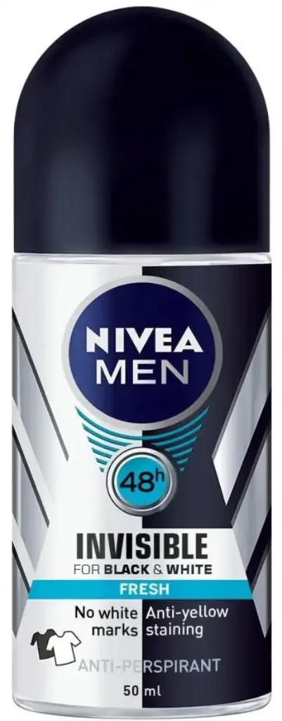 NIVEA DESODORANTE ROLL-ON BLACK & WHITE FRESH 50 ML