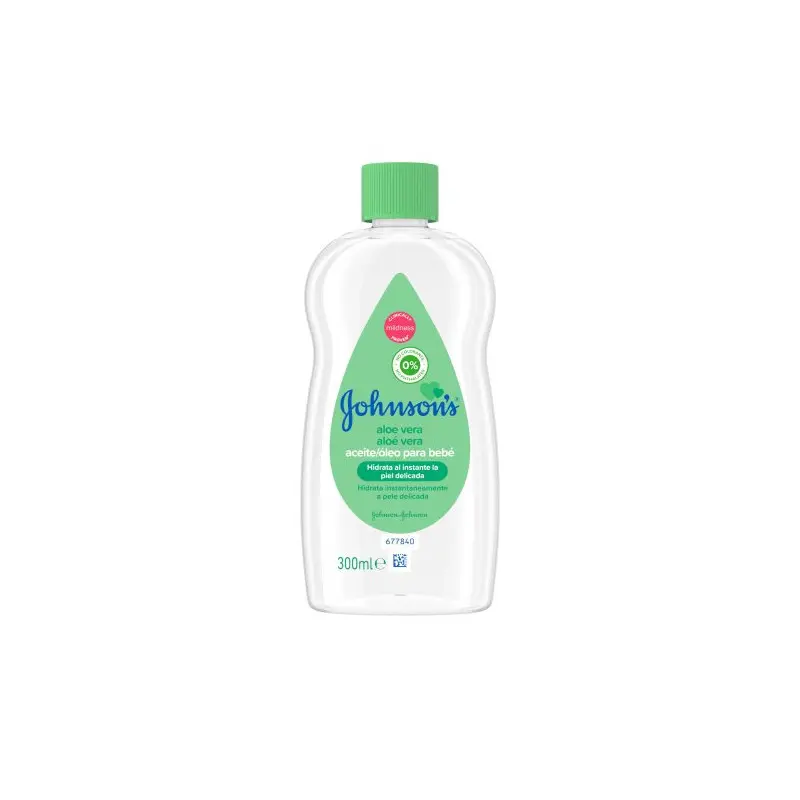 JOHNSON BABY ACEITE 300 ML ALOE