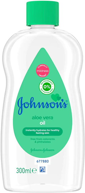 JOHNSON BABY ACEITE 300 ML ALOE
