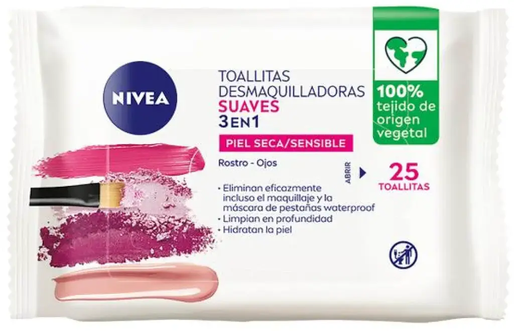 NIVEA TOALLIT DESMA 25UN SEC/S