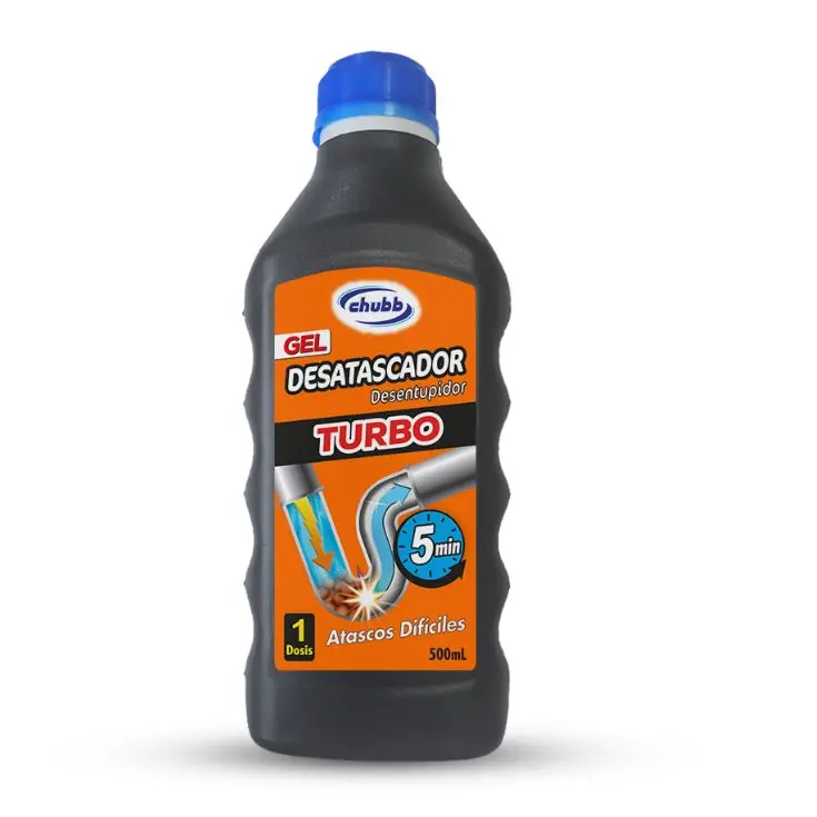 CHUBB DESATASCADOR GEL TURBO 500ML