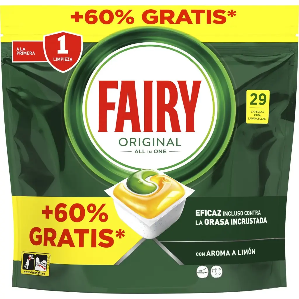 FAIRY DET LAVAVAJ ORIGINAL 29 DOSIS