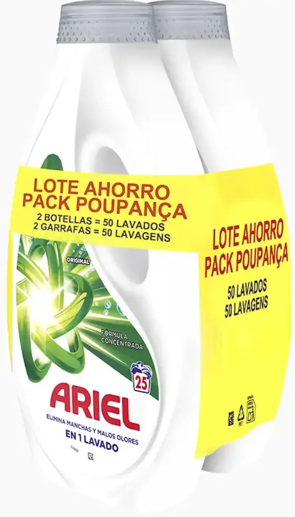 ARIEL ORIGINAL DET LIQ 2X25D 2X1.125L