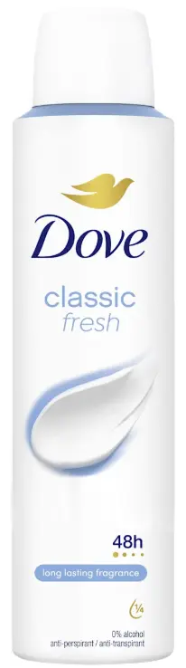 DOVE DEO SP 200ML CLASSIC 48H