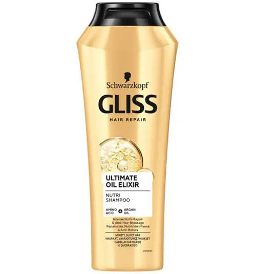 GLISS CHAMPÚ OIL NUTRITIVE 250 ML