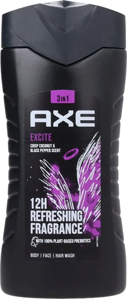 AXE GEL 400ML EXCITE AAA