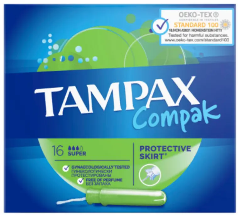 TAMPAX COMPAK SUPER 16U (EX)