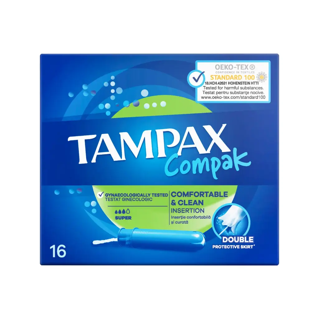 TAMPAX COMPAK SUPER 16U (EX)