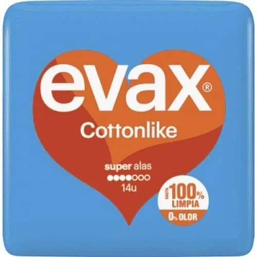 EVAX COTTONLIKE SUPER ALAS (14 UDS.)