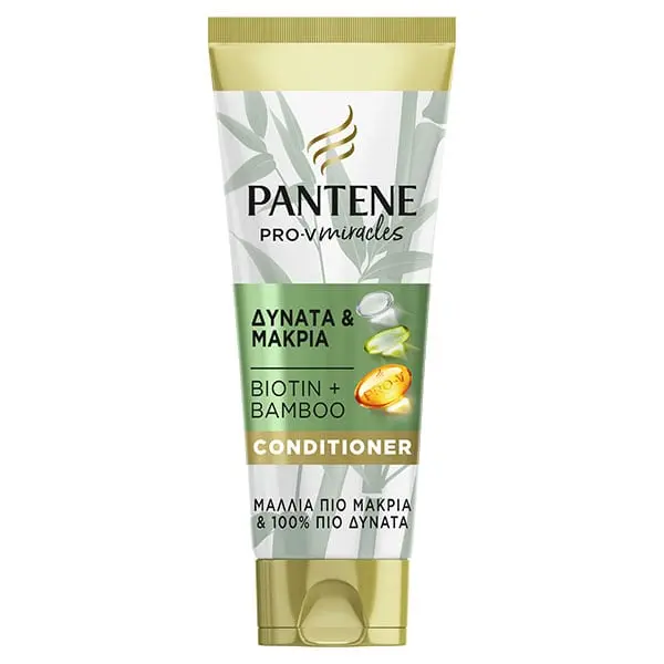 PANTENE PRO-V MIRACLES ACONDICIONADOR 200ML STRONG&LONG BAMBÚ Y BIOTINA